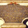Farbig gefasstes Sandsteinepitaph des Heinrich Hertwig mit Reliefdarstellung des Verstorbenen [2/2]
