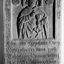 Grabplatte für den Priester Hypolit Gossenhoffer
