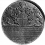 Grabinschrift auf der Wappengrabtafel des Franz Freiherr von Mercy
