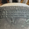 Glocke mit Spruch, Herstellungsinschrift und Namen