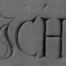 Grabplatte oder Epitaph Kaspar Huberinus, Detail (B3)