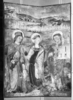 Bild zur Katalognummer 197: Wandmalerei mit Namensbeischriften der Heiligen Florinus, Katharina und Kastor
