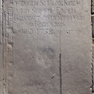Grabplatte für Heinrich N. N. und Hinrich Albrecht