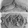 Wappenstein mit Bauinschrift