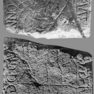 Zwei Fragmente einer Grabplatte für eine unbekannte Person