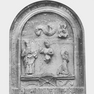 Dom, Nordportal, Relief links, Martyrium d. Hl. Stephan (um 1440)