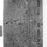 Sterbeinschriften für die Äbte Jakob Auer von Tobel und in Zweitverwendung Markus Stauffer (Nr. 252) auf einer Grabplatte