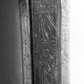 Äbtissinnenstab, Detail mit Inschriften (B) und (H)
