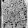 Grabtafel mit fragmentarischer Grabinschrift für eine Maria, mutmaßlich einer Tochter aus der in Aicha ansässigen Familie Stör