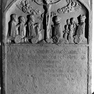 Sterbeinschriften auf dem Epitaph des Martin Kerl und seiner Familie