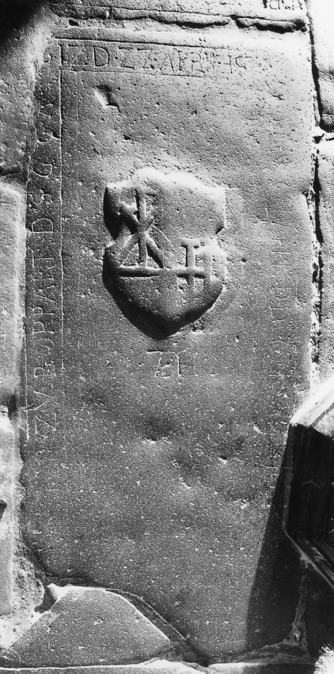 Bild zur Katalognummer 297: Grabplatte einer Bopparder Bürgerin