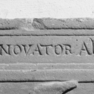 Grabplatte Anna Maria Hyso, Detail (A)