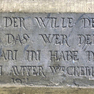 Epitaph für Margarethe von Trümbach, geb. Töpfer