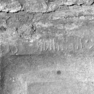 Grabplattenfragment, Detail