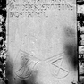 Grabplatte Magdalena Sigwart