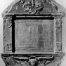 Grabinschrift auf der Wappengrabtafel des Ludwig Dietrich Speth von Zwiefalten