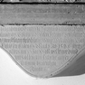 Stifterinschrift des Jobst Stiehenpöckh und Grabinschrift für Hans Teichstetter (Teugstetter) auf einem Epitaph