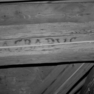 Handwerkerinschriften im Dachstuhl der Bergkirche (A)