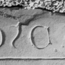 Grabplattenfragmente Crafto von Bettingen, Detail