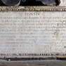 Inschriftentafel vom Epitaph für Johannes Christoph von Gumppenberg