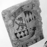 Gewölbestein mit dem Wappen des Fürstbischofs Urban von Trenbach, im Erdgeschoß des Trenbachbaus, Raum 4. Kalkstein.