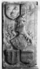 Bild zur Katalognummer 75: Grabplatte eines unbekannten Adeligen aus der Familie der Juden