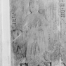 Sterbeinschrift für den Pfarrer Johannes auf dem Fragment einer figuralen Grabplatte