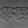 Grabplatte Wolf Keim, Detail (B)