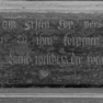 Epitaph Johann Weickh, Detail (B)