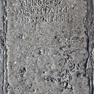 Grabplatte für den Bürgermeister Rabode und für Joachim Papke