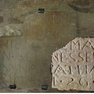 Domschatzkammer, Grabkreuzfragment Niemohlman (2. H. 16. Jh., 17. Jh.?), Vorder- und Rückseite 