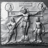 Dom, goldene Altartafel (um 1020): Kreuzigung