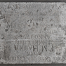 Grabplatte für Marten Maus und F. M. Harder