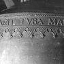 Glocke, sog. Frauenglocke oder Marienglocke, mit Glockenrede, Stifterinschrift und Künstlerinschrift