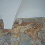 Fragmente von Beischriften zu einem Wandmalereizyklus