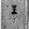 Sterbe- und Grabinschrift auf der Grabplatte des Konrad Ackermann aus Aichach