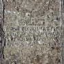 Grabplatte für Jakob Battus, Basilius (Battus) und Ilsebe N.N.