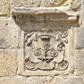 Petershof, Relief Wappen mit Jahreszahl (1552)
