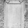 Grabplatte Elisabetha Bischoff