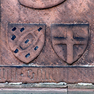Grabplatte Hartmanns III. Ulner von Dieburg 