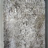 Grabplatte für Zacharias Havemann und Göries Stroht