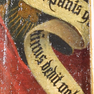 Werden, Schatzkammer St. Ludgerus, Tafelbild Mannaregen, vermutlich von Bartholomäus Bruyn d. J.(1565?) 