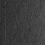 Grabplatte Johann Christoph Schrotzberger, Nachbestattungsinschrift Georg Rolemer (A, B)