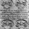 Grabplatte der Sophia Katharina Elisabeth von Sydow
