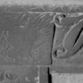 Grabplatte Praxedis Gräfin von Hohenlohe, Detail (B)