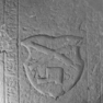 Grabplatte Lienhart (?) und Anna Wittich, Detail (B)