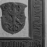 Grabplatte Georg I. Graf von Hohenlohe, Detail