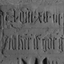 Grabplatte Philipp von Weinsberg, Detail