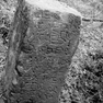 Inschrift auf der Nordseite eines Grenzsteines. 