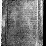 Grabplatte Judith von Reischach
